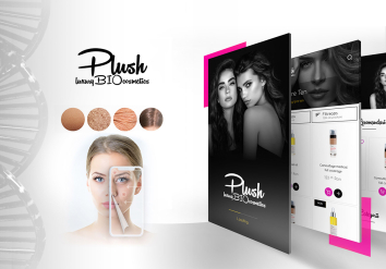 Portofolio Plush BIO - Mobile App for Cosmetics and Custom Skincare Routines
