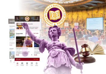 Portofolio UNBR Info - Informing mobile app for National Union of Bars