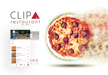 Portofolio Clipa Delivery - Food ordering mobile app for Restaurants
