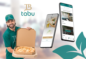 Portofolio Tabu Food - Android and iOS app for ordering food
