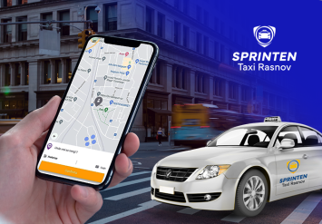 Portofolio Sprinten Taxi - Android & iOS Mobile Application for Taxi Orders