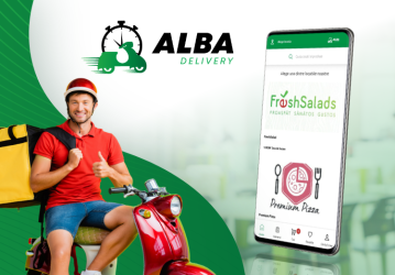 Alba Delivery - Aplicatie Mobile de tip agregator pentru restaurante