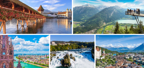 Long weekend en Suisse ☼ Chutes du Rhin, Lucerne, Thoune, Interlaken & Bâle ☼ 13-15 août